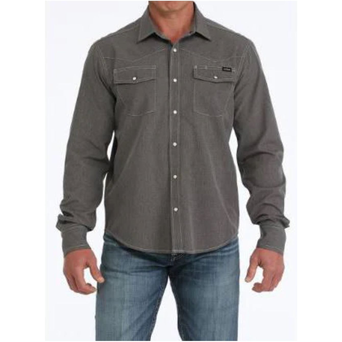 CINCH - Men LONG SLEEVE BUTTON-DOWN SHIRT, MTW1403001