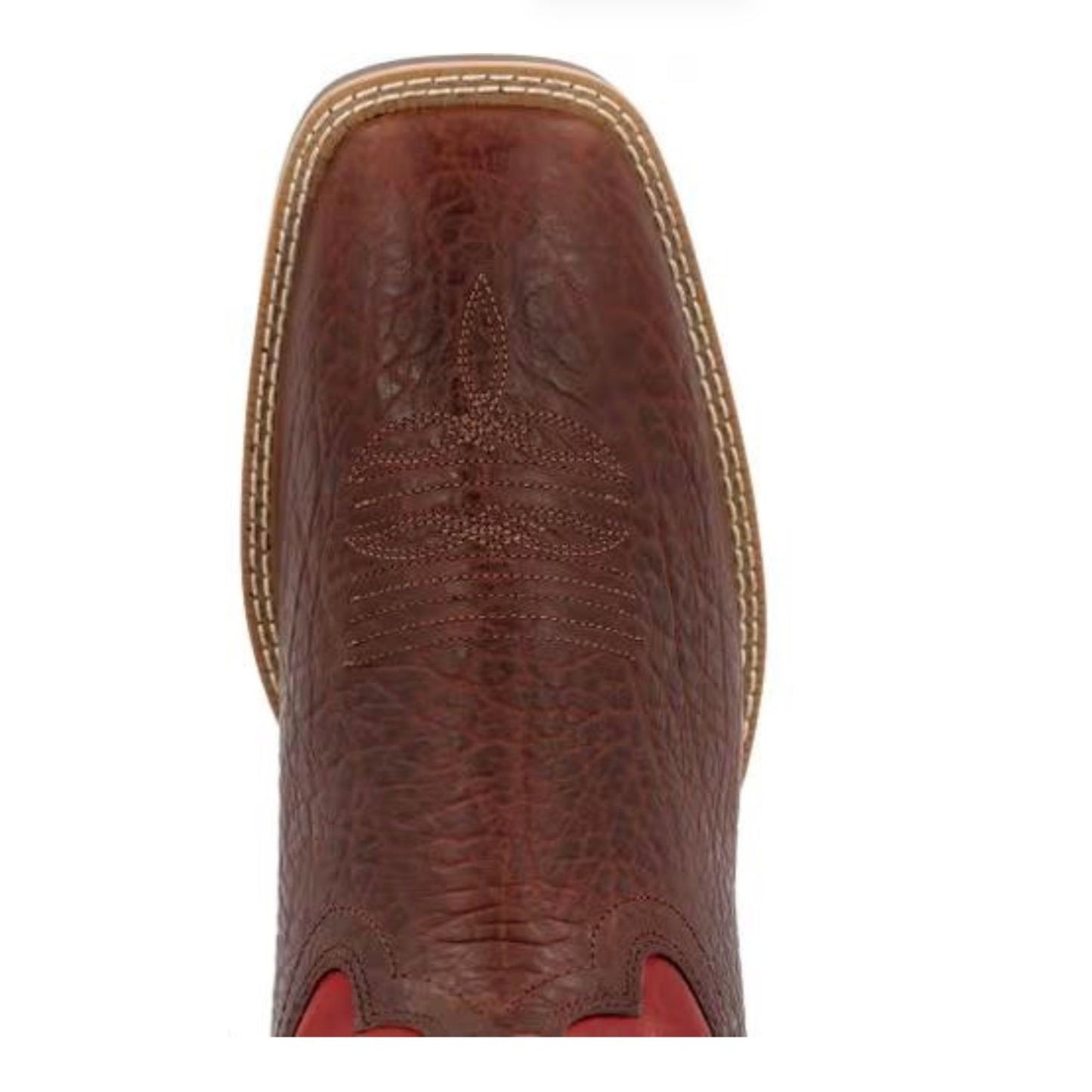 Durango Men’s, Western Boot, Square Toe, Red Top, DDB0494