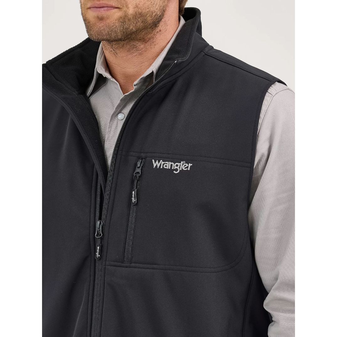 WRANGLER MEN’S Trail Vest, Black 112368286