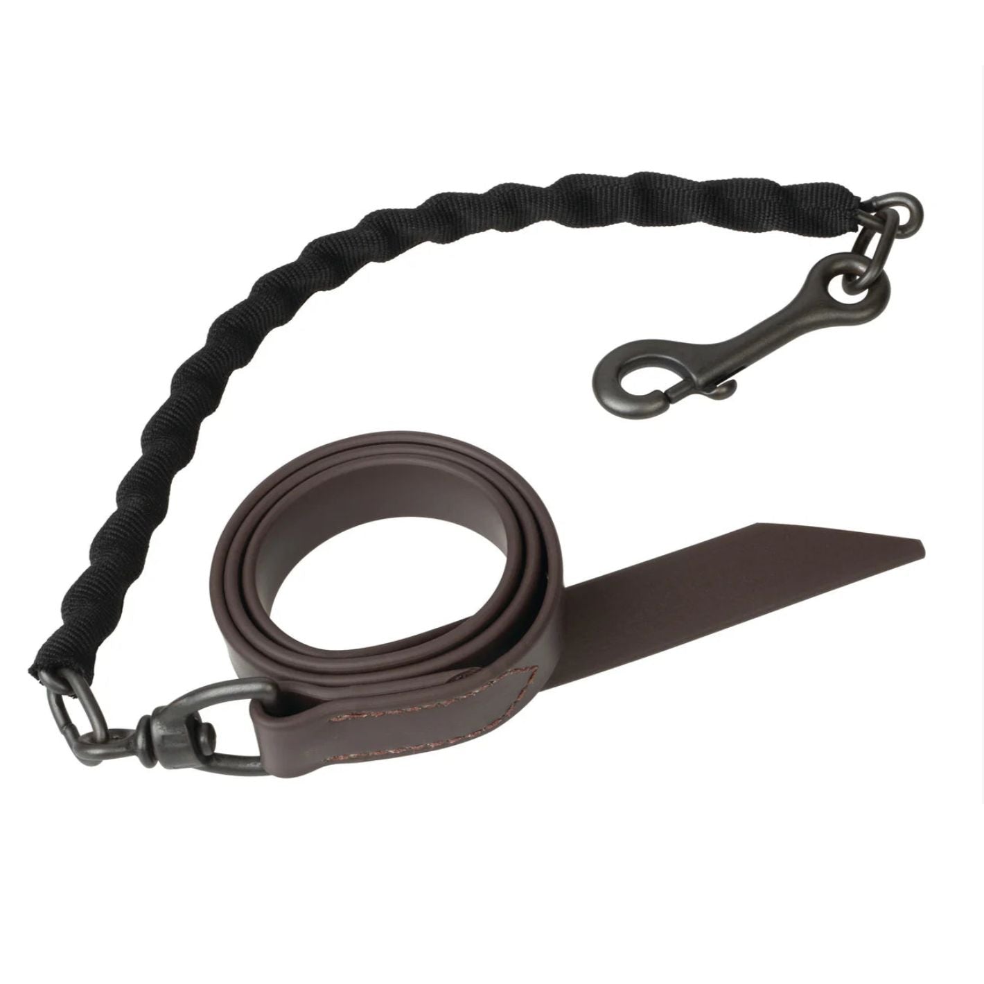 Weaver Cattle Lead with covered Chain - Black or Brown