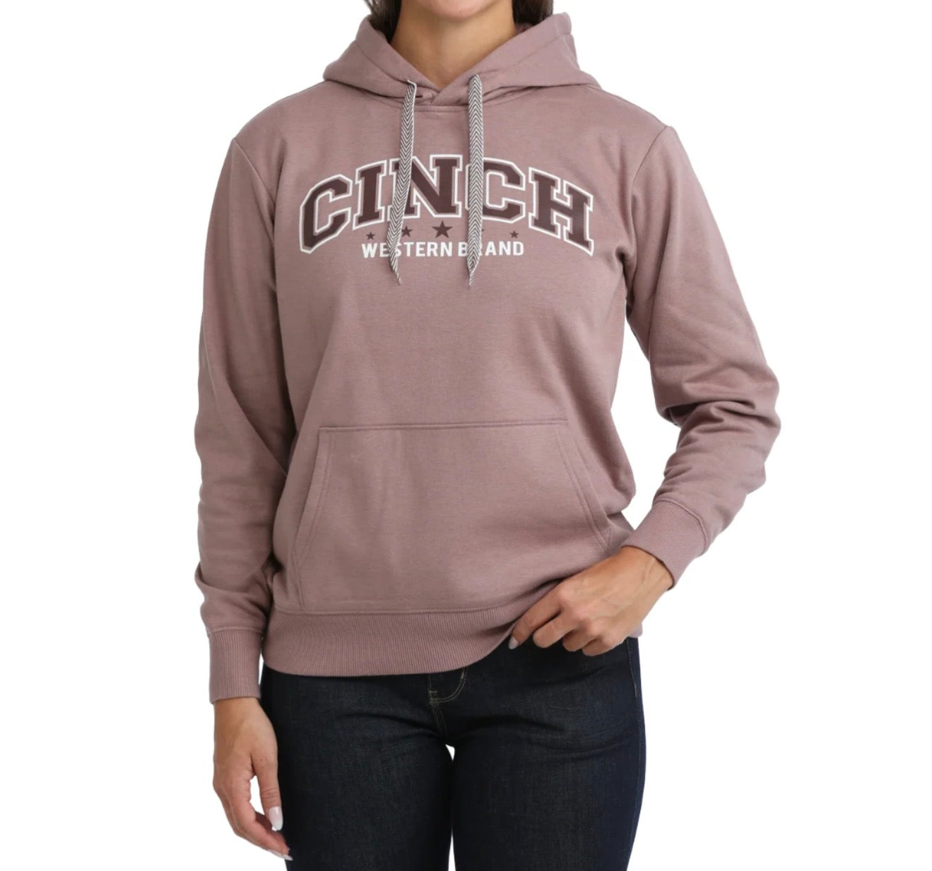 Cinch Ladies Hoodie, Lilac - MAK7924001
