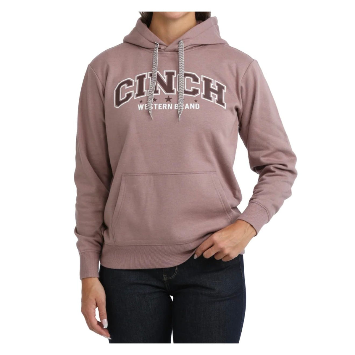 Cinch Ladies Hoodie, Lilac - MAK7924001