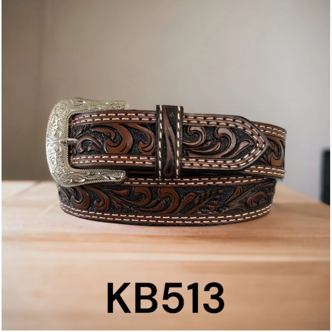 Ranger Belt Company Belt Kid’s - Tooled Leather, NB513