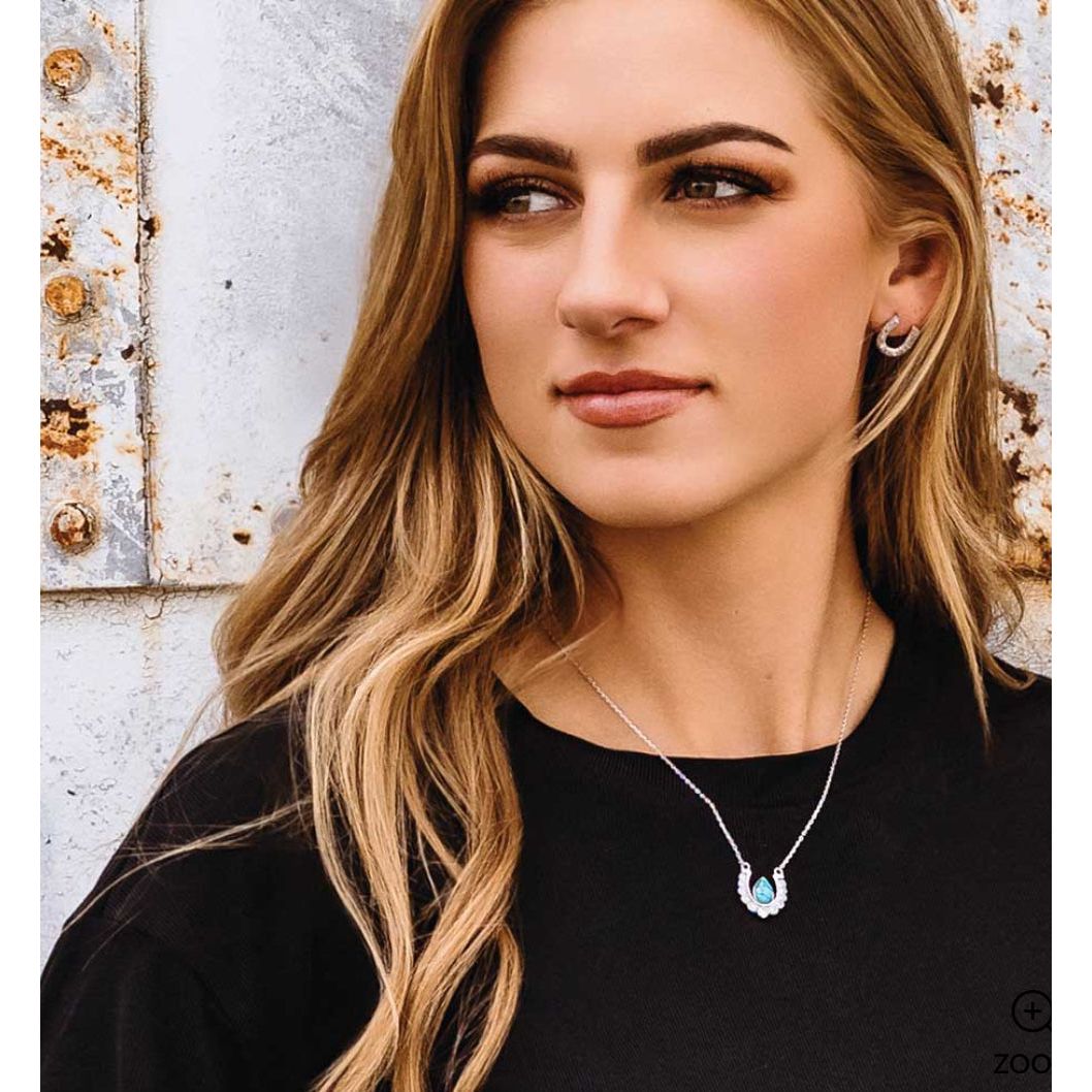 Montana Silversmiths Necklace - Crystal Trot NC6121