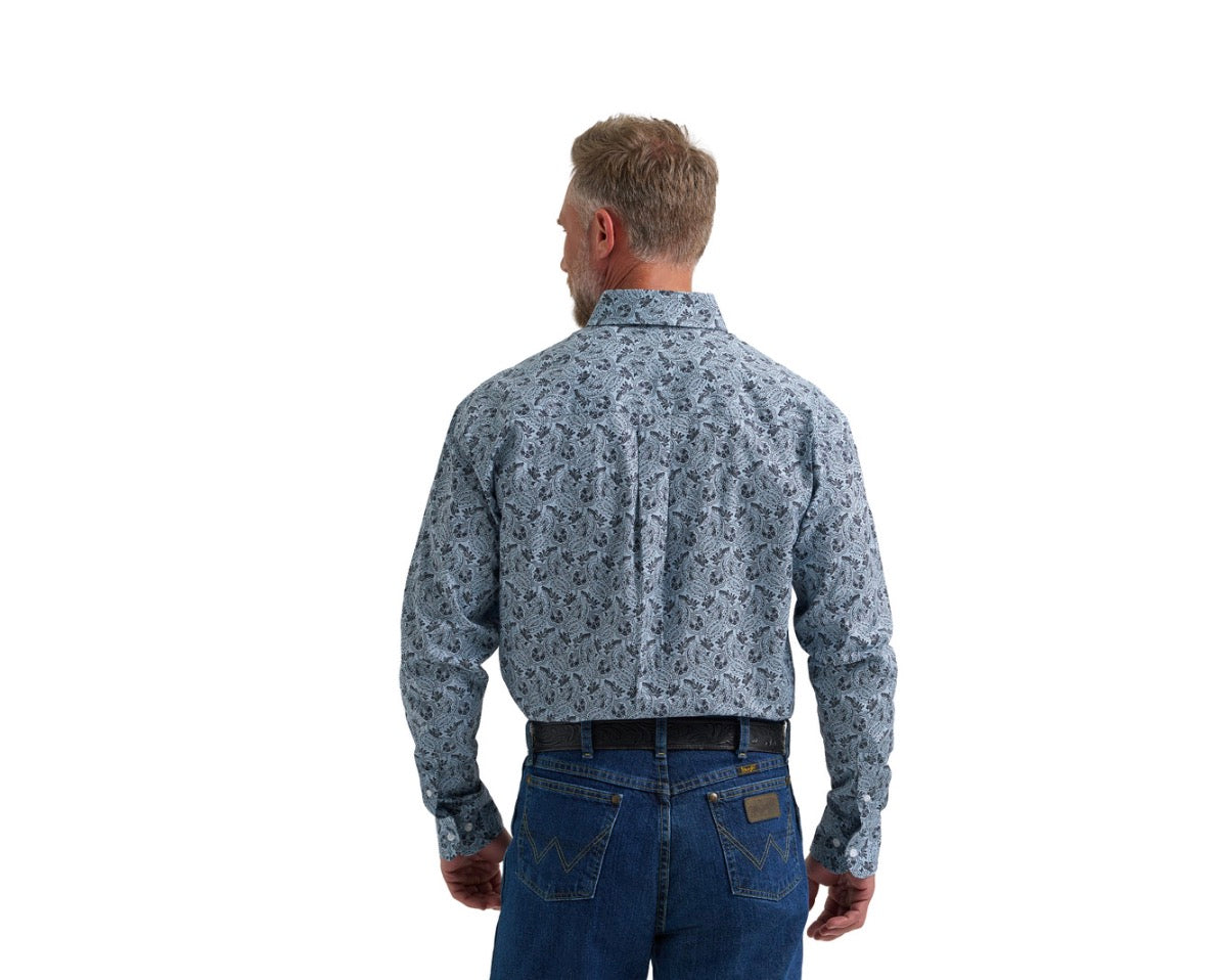 Wrangler Men's, George Straight, Long Sleeve, 112381960