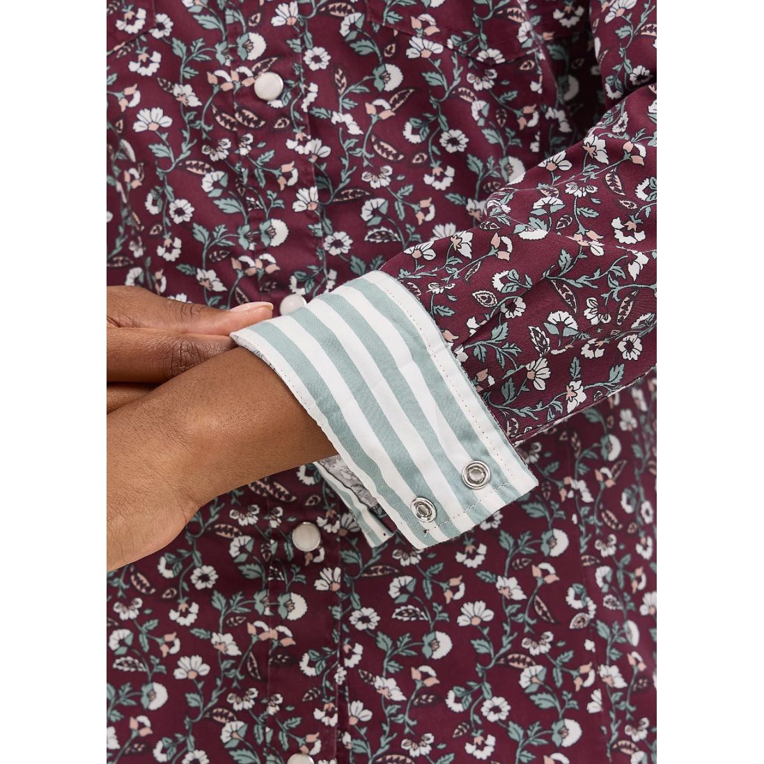 Wrangler Ladies Retro Long Sleeve Snapshirt 112367231