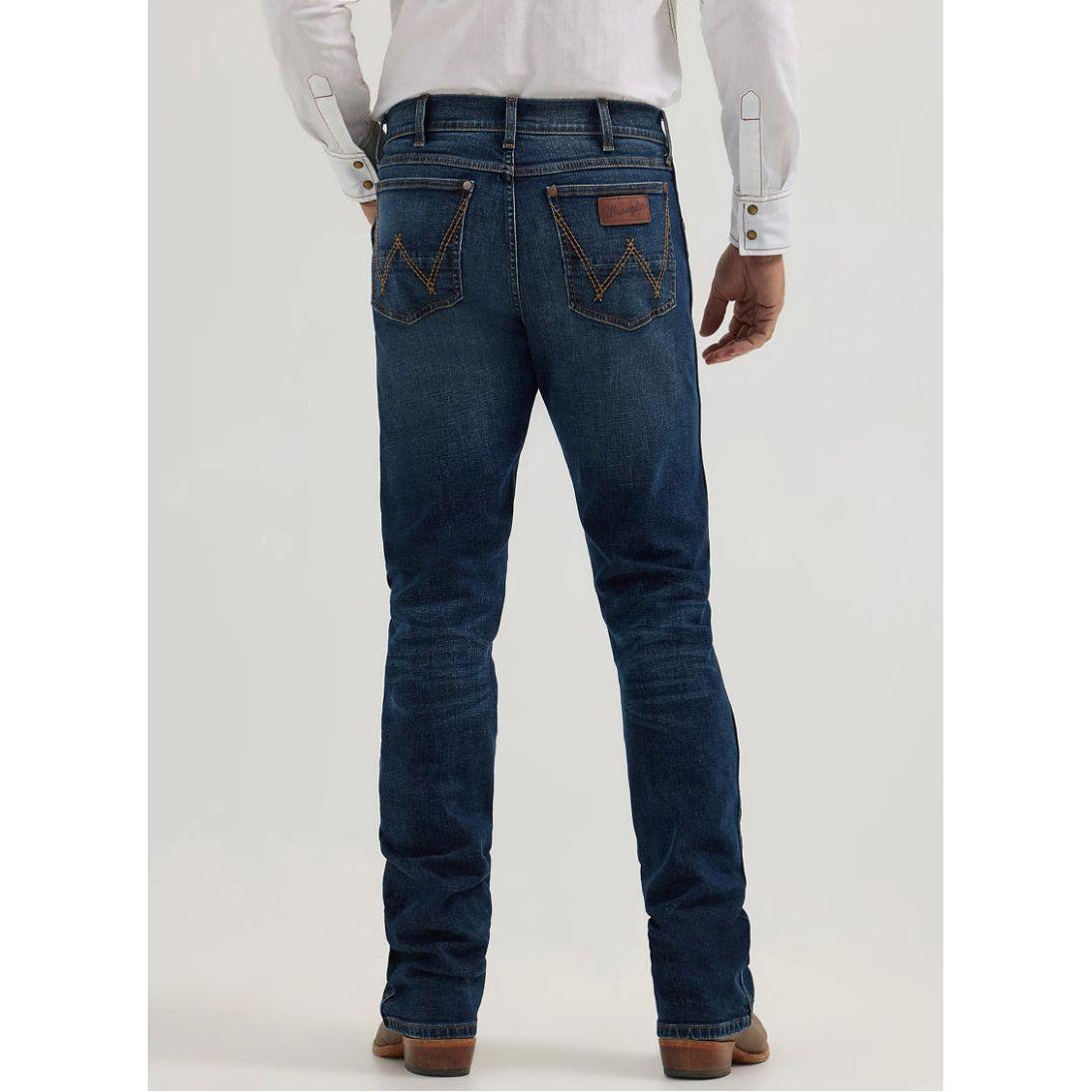 Wrangler Mens Jean - Retro, Slim Boot 112365301