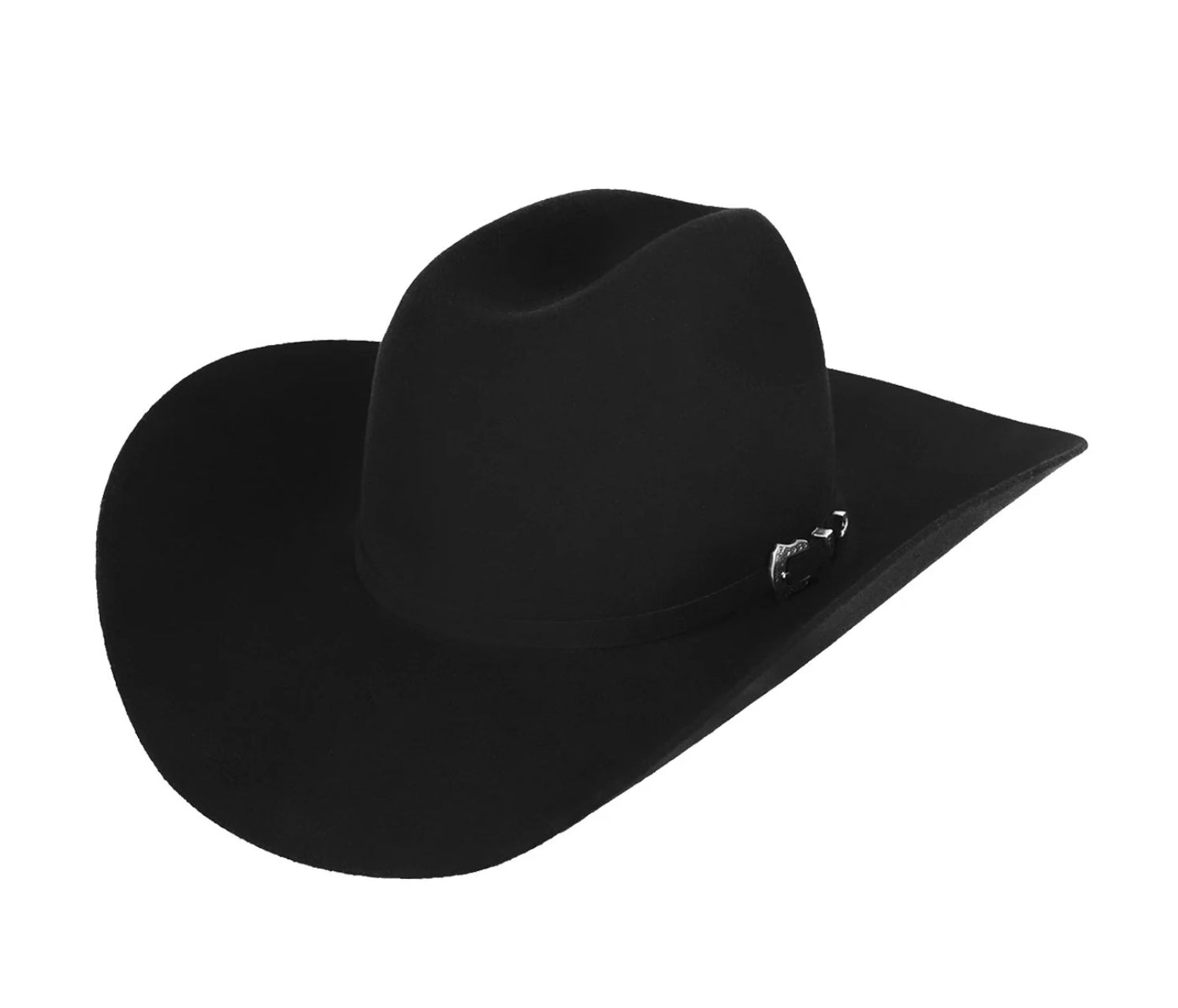 Bailey Black Felt Cowboy Hat - Trigger 2X, W0702A