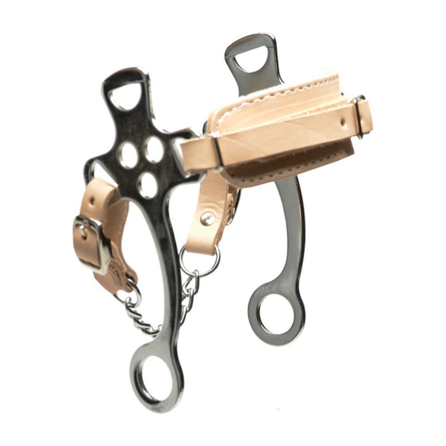 Sierra Chrome Plated Hackamore Bit 5”