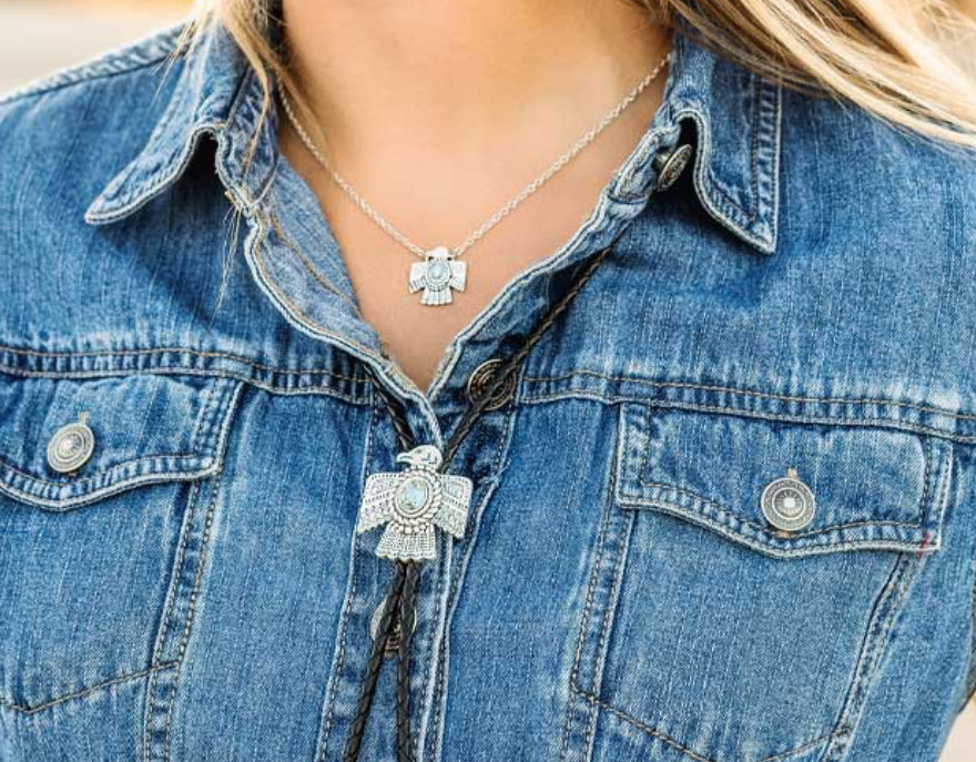 Montana Silversmiths Bolo Tie - Spirit of the Sky BT6315