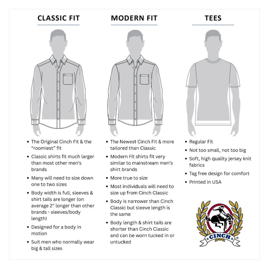 Cinch Men’s Button Up Short Sleeve Shirt - John Deer MTW1401050