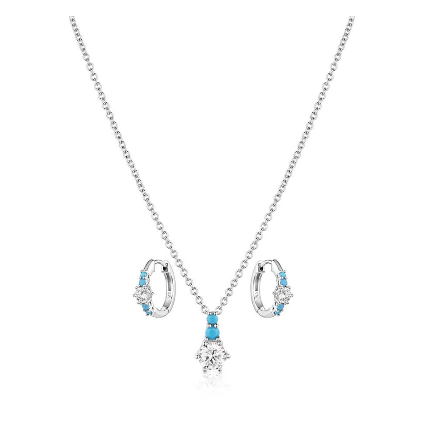 Montana Silversmiths Jewelry Set - Frosty Morning JS6209