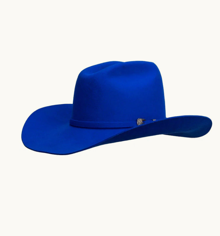 Outback Blue Felt Hat - Sparks Nevada
