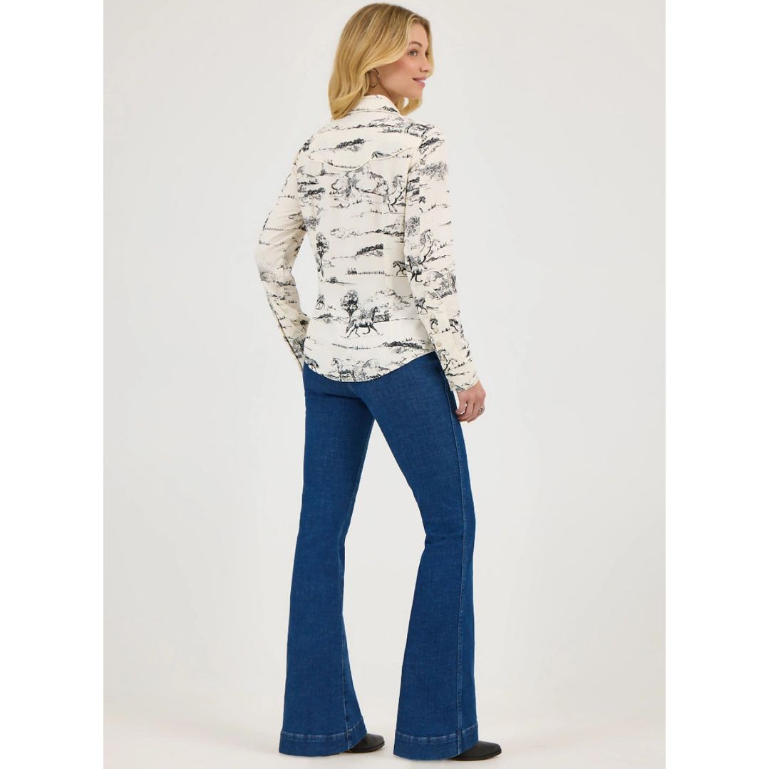122368256 | WRANGLER X LAINEY WILSON COUNTRY TOILE WESTERN SNAP SHIRT