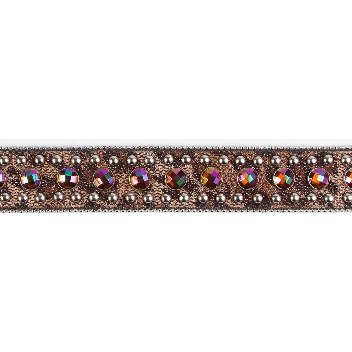 BLAZIN ROXX - Ladies- BELT 1.5” Leopard Print with studs/ rhinestones N3514002 or N1330998
