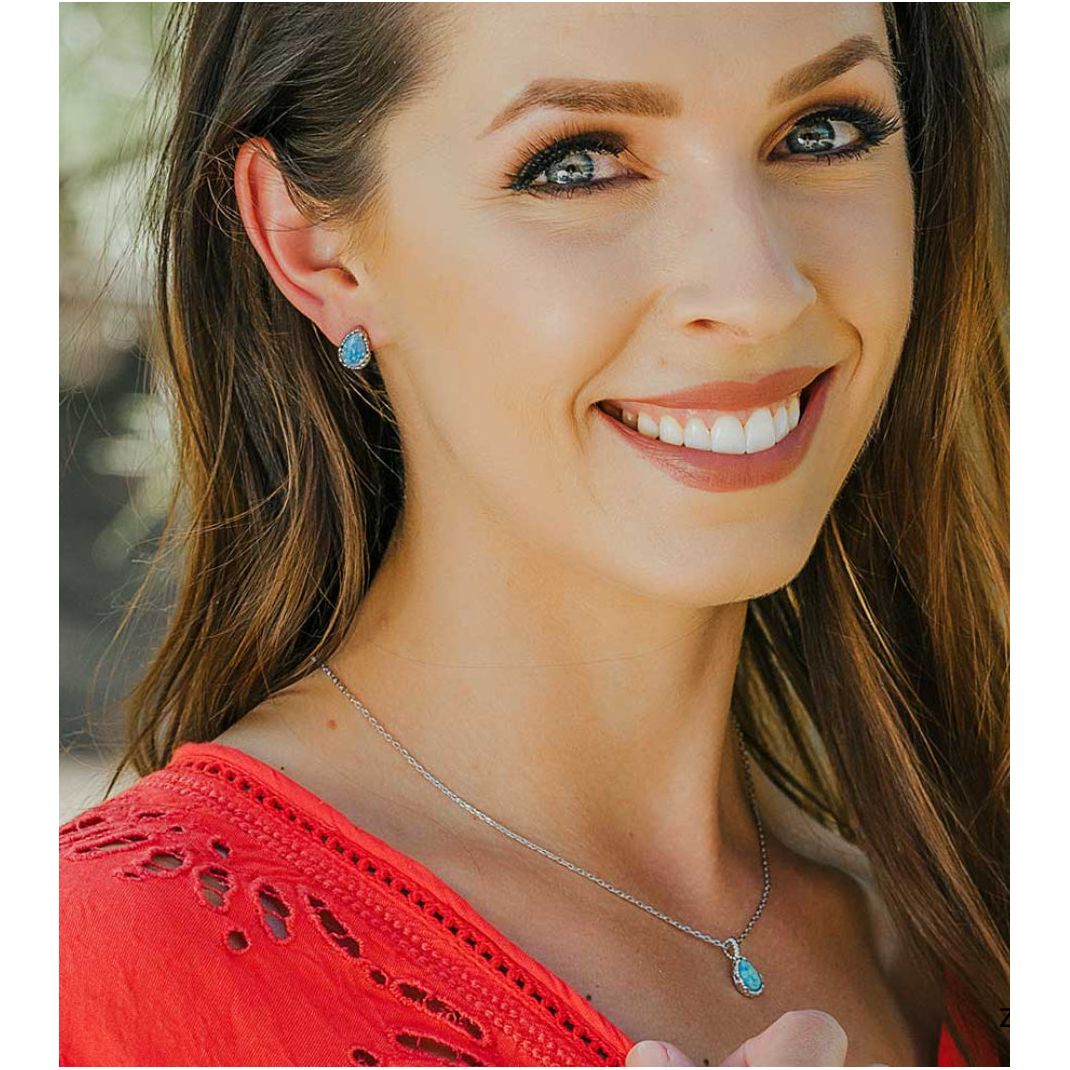 Montana Silversmiths Necklace - Captivating Teardrop JS5116