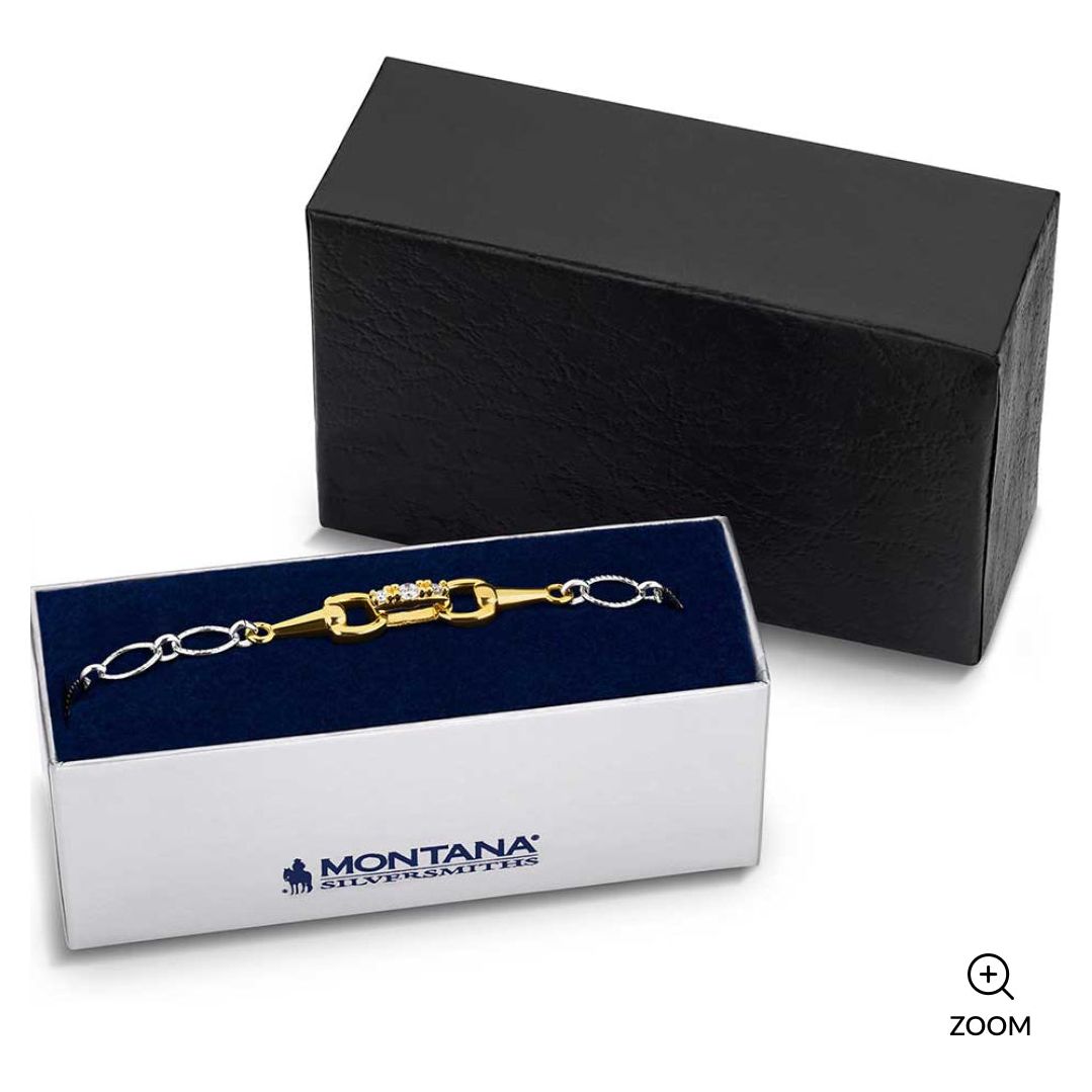 Montana Silversmiths - Bracelet - AQHA Enjoy The Ride QBC6084