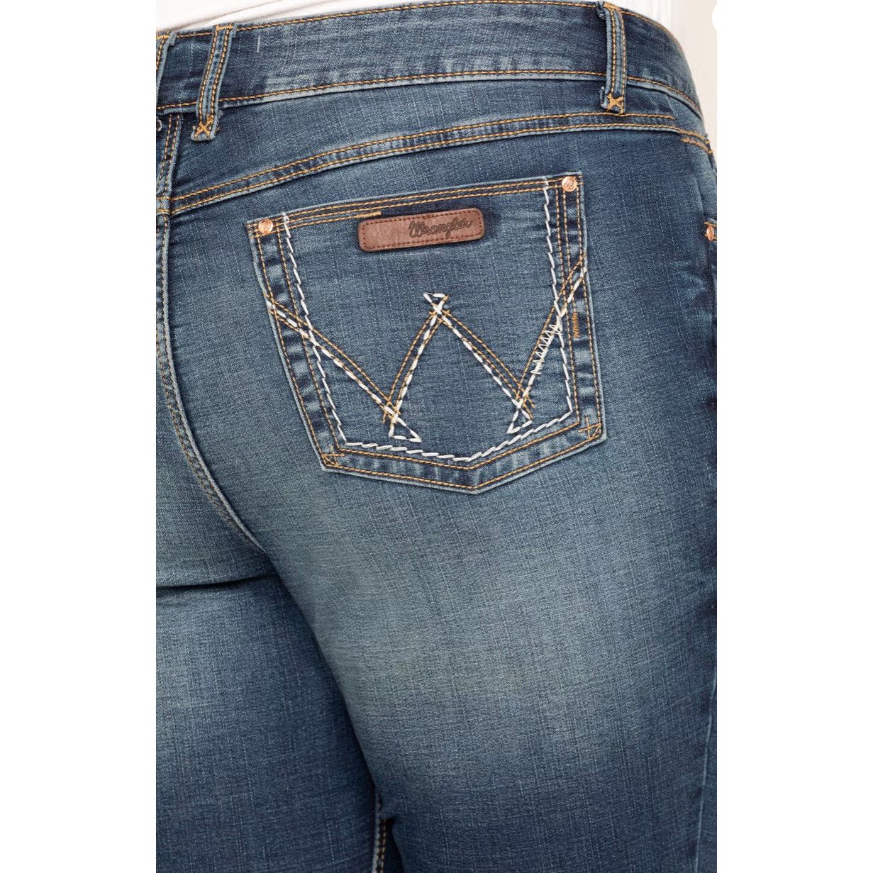Wrangler Ladies Jean | Retro, Mae, Mid Rise, Boot Cut 1009PWZMS- PLUS