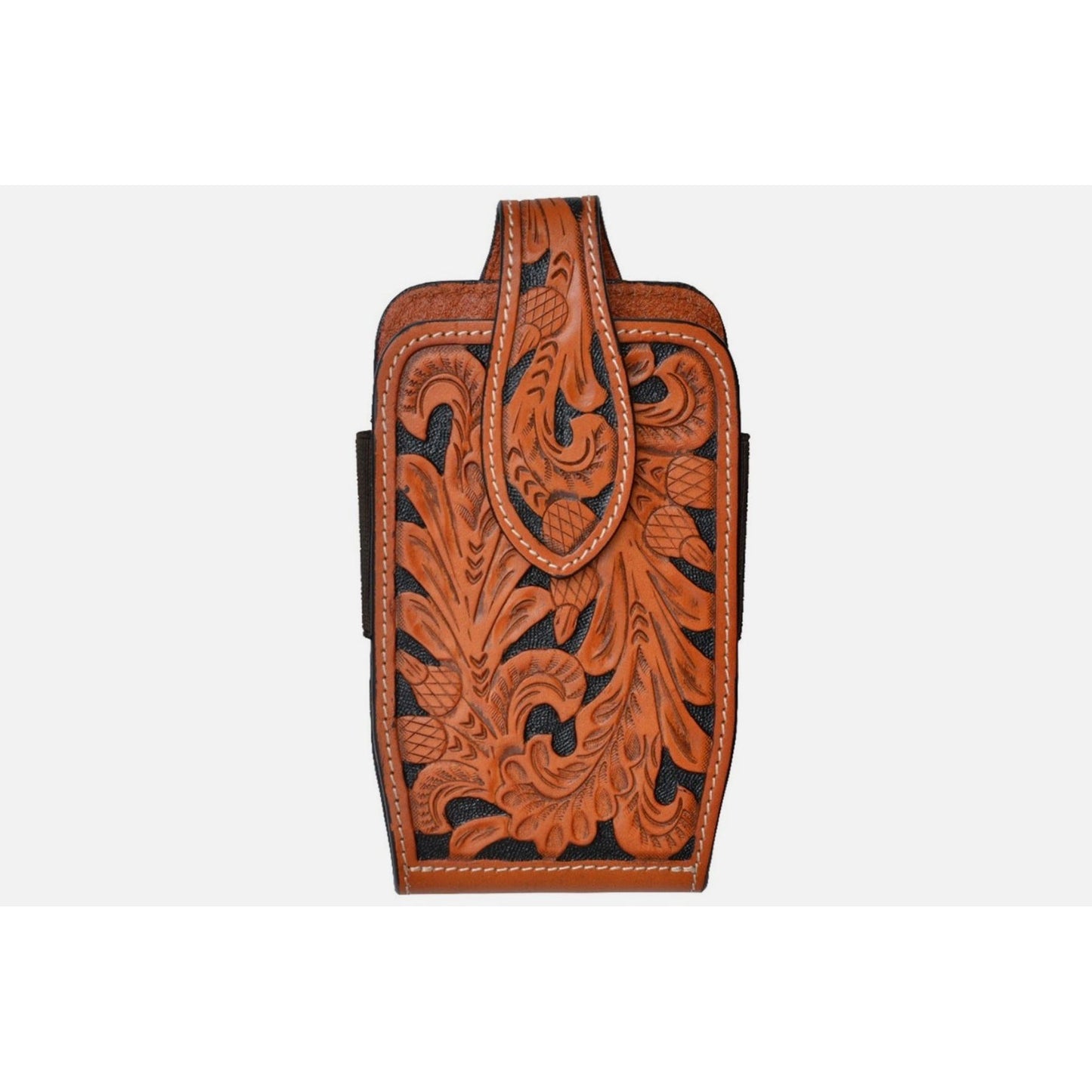 3D Belt Co. Cell Phone Case, Acorn Tooled DPH656