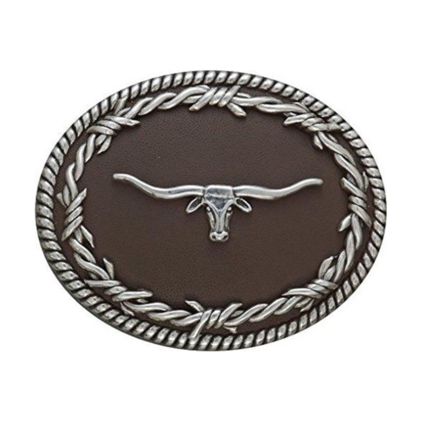 Nocona Buckle - Longhorn, Oval, 3702613