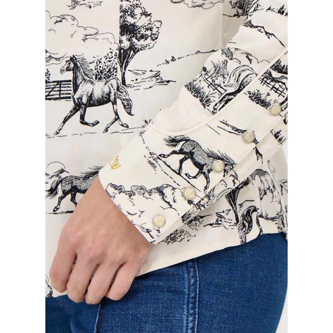 122368256 | WRANGLER X LAINEY WILSON COUNTRY TOILE WESTERN SNAP SHIRT