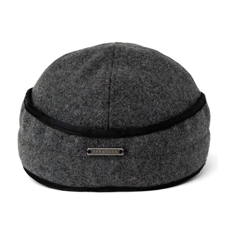 CROWNCAP Classic Wool Blend Charcoal Railroad Hat 1-170