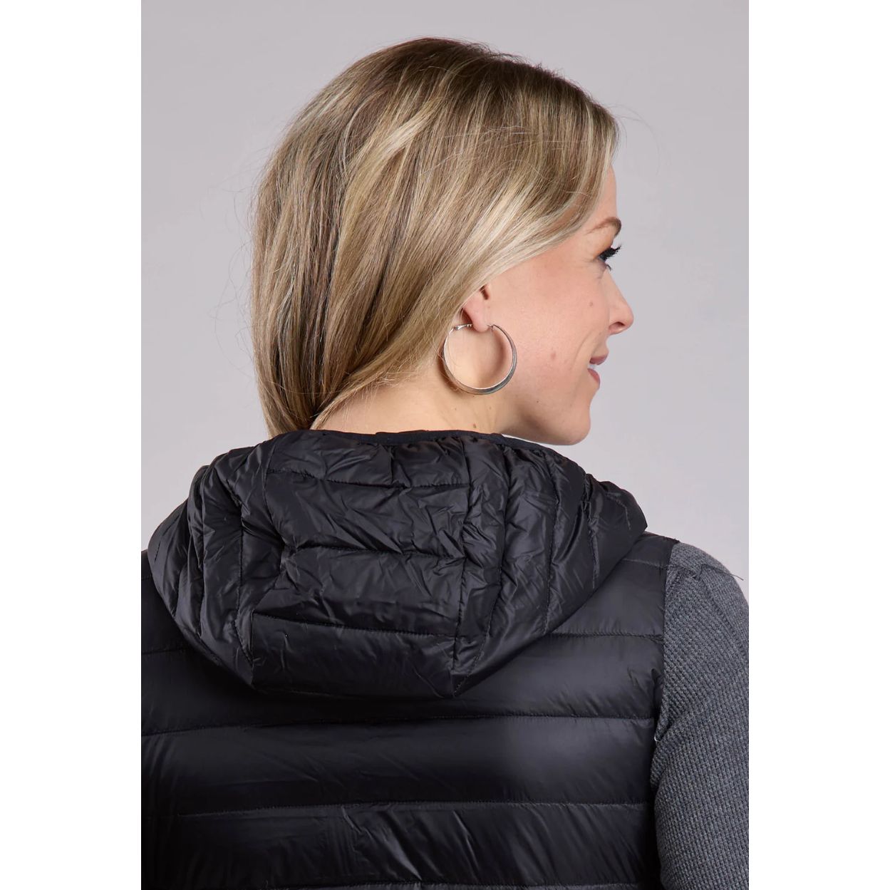 Roper Ladies Down Vest, Black 03-098-0685-6212