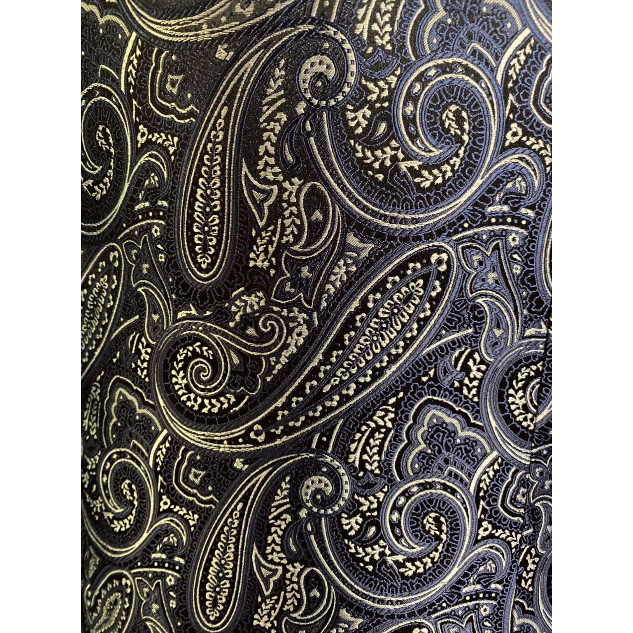 ROCK & ROLL BLAZER/SPORT COAT - Blue Paisley BM96C06054