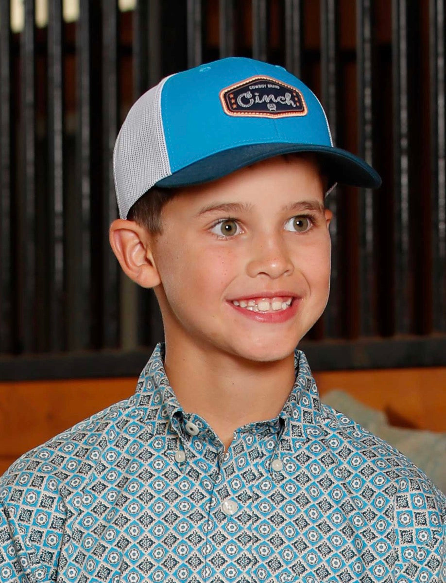 Cinch Youth Ball Cap Logo patched SnapBack MCC0606036