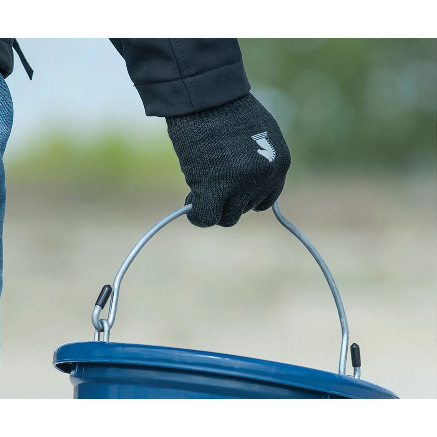 Classic Equine Winter Barn Gloves black- BGLOVEBK