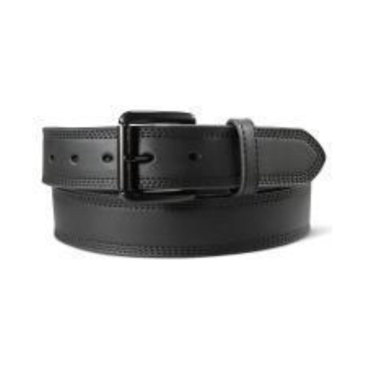 Ariat Work Men’s Leather Belt, Triple Stitched Black A1700101