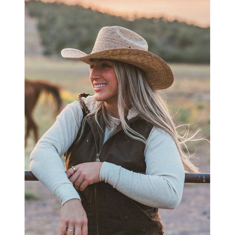 Outback Hat Straw Hat - Red River 15184-Tan