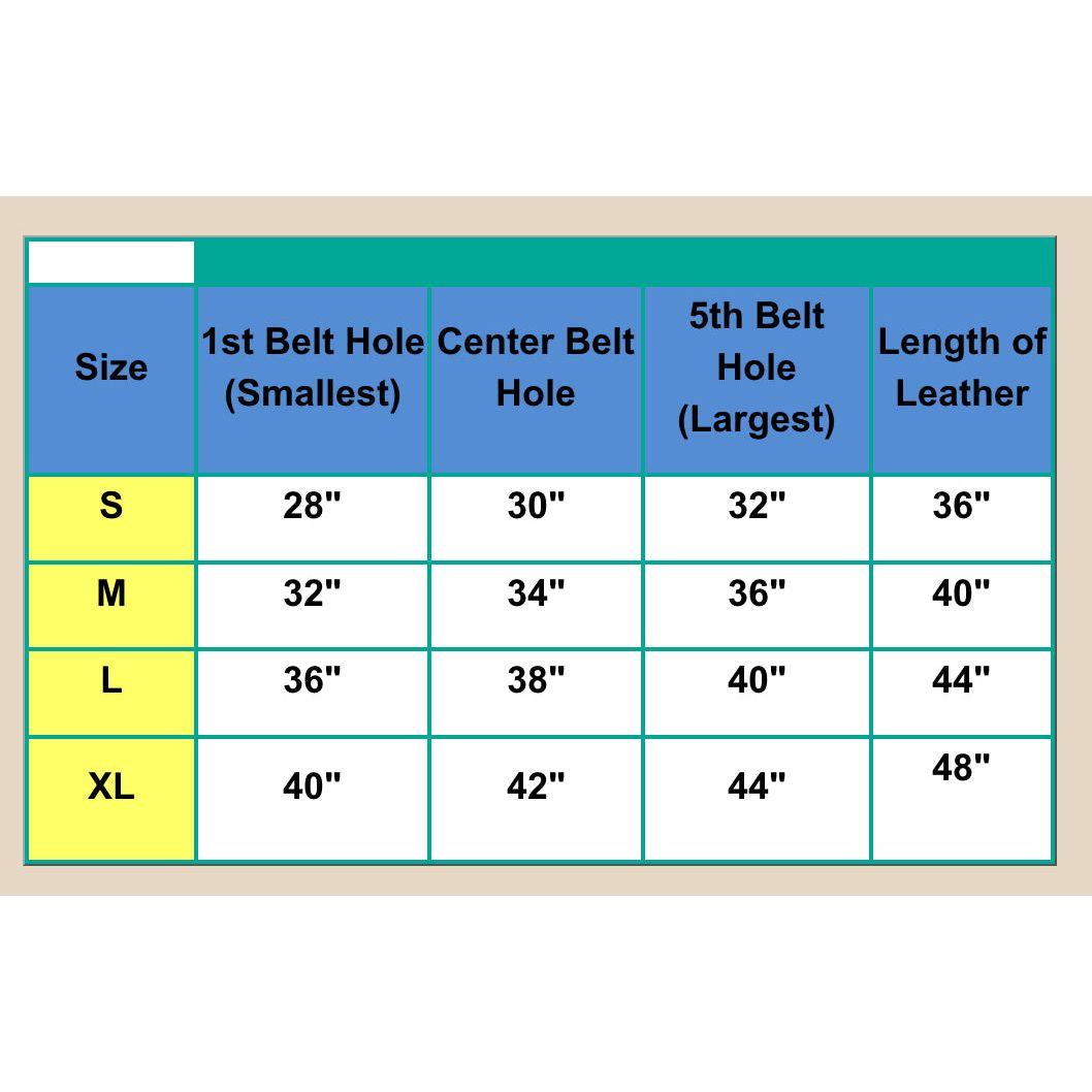 Angel Ranch - Ladies Belt, Tooled Leather Ends, Emrald Strap D1400061137