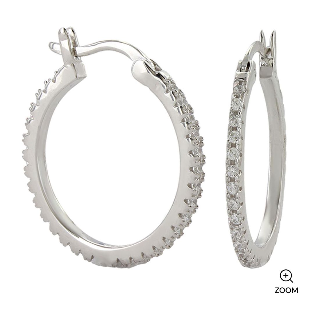 Montana Silversmiths - Earrings - Classic Medium Hoop ER3875