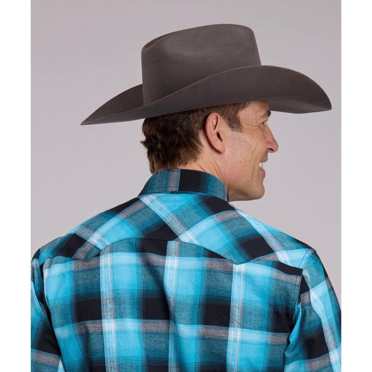 Roper Men’s Snap Shirt, Blue, Snap 03-001-0062-0483