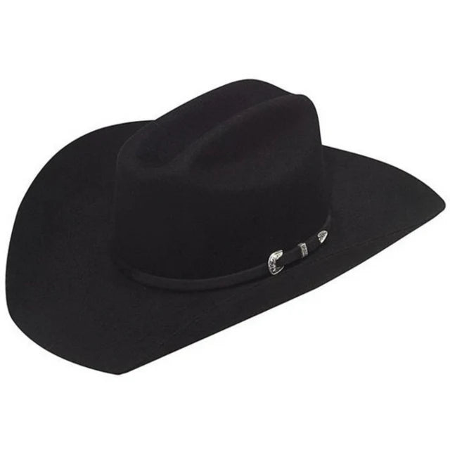 Twister Felt Cowboy Hat, 2X Black, El Passo T7532401