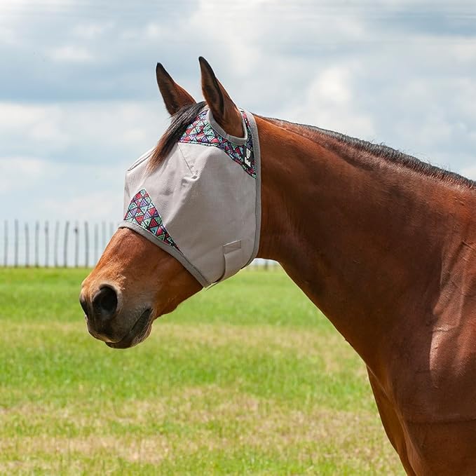 Cashel Fly Mask “Crusader”, Various Patterns, Standard Horse, No Ears