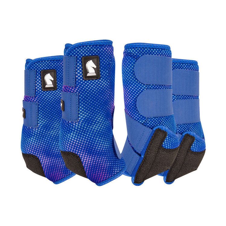 Classic Equine Protective Boot, Classic Fit, “Aurora” Full Set, Med CFFS23AUM
