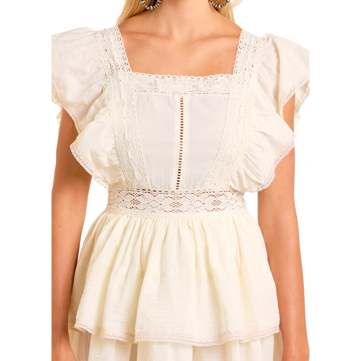 Rock & Roll Ladies Mini Dress, Flutter Sleeve BWD0R06284