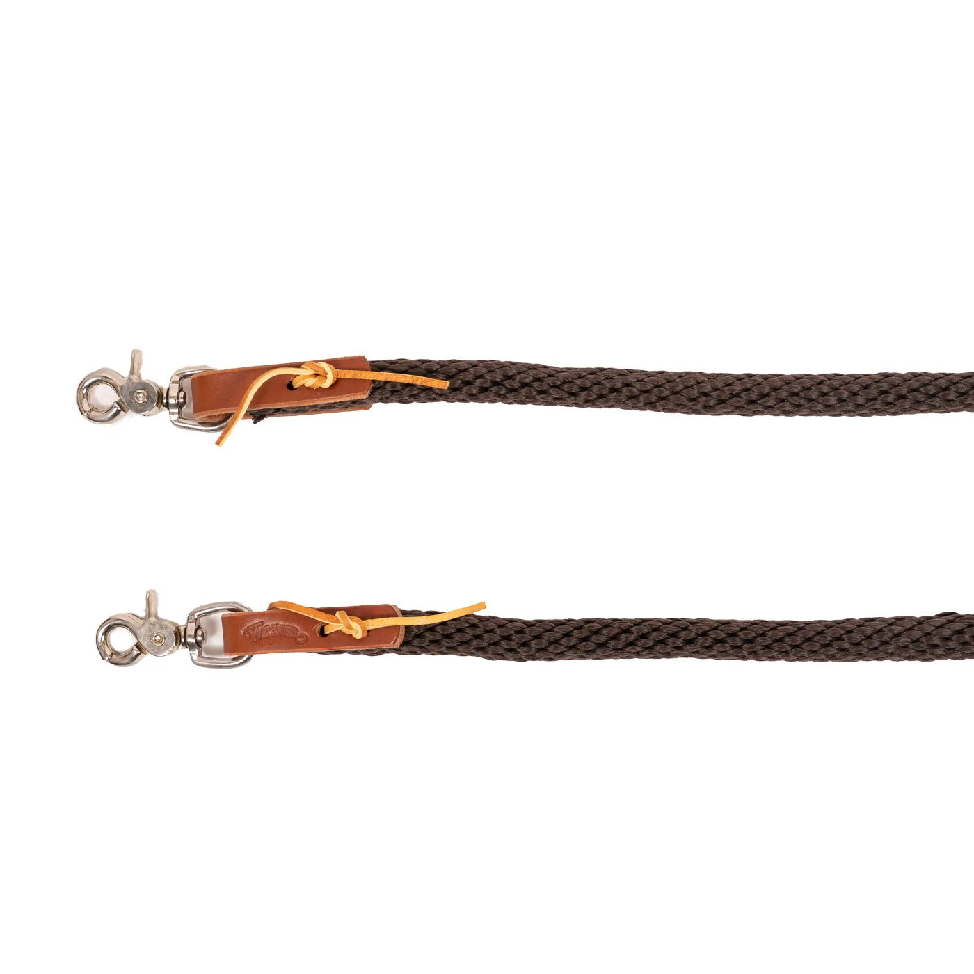 Weaver Poly Rope Rein, 5/8 X8’, Brown or Black 35-2026