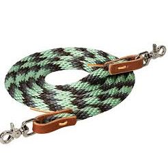 Weaver Poly Rope Rein, 5/8 X8’, Mint 35-2026-437