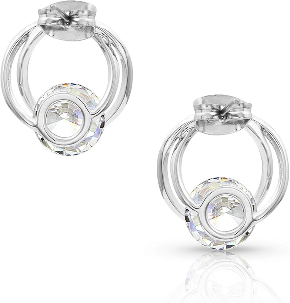 Montana Silversmith Earrings - Twisting Hold Posts ER4118