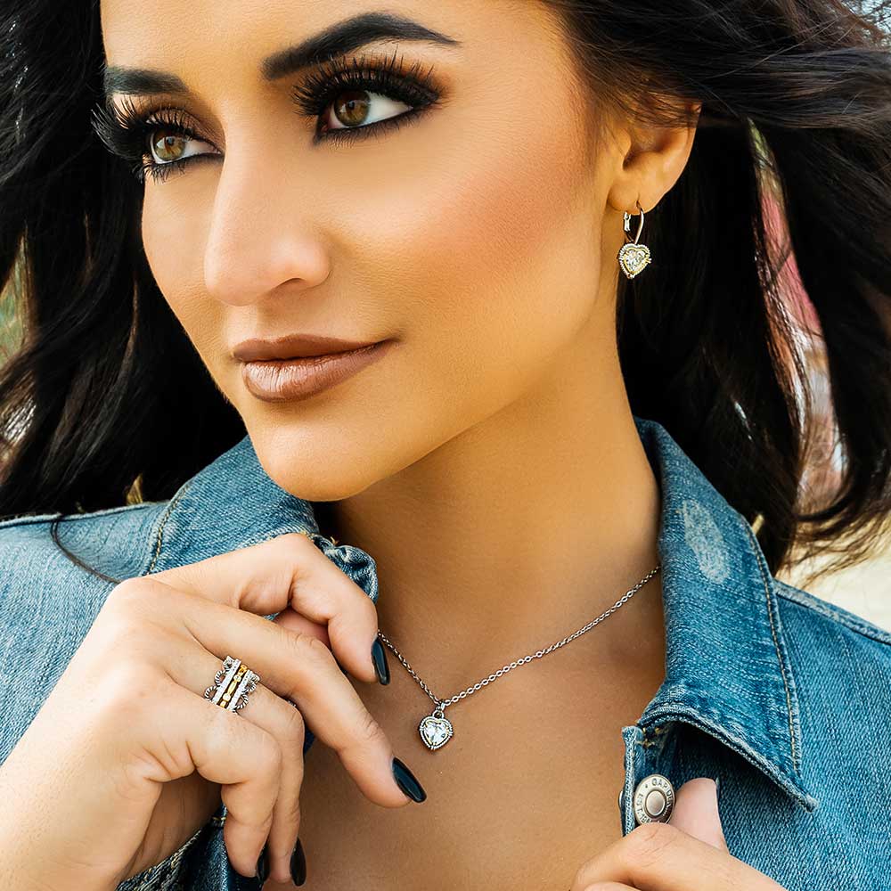 Montana Silversmith Earrings - Heart On My Sleeve ER5186