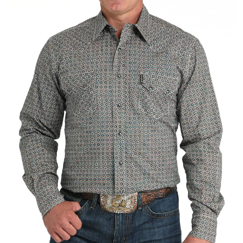 Cinch Men’s Western Shirt - MODERN FIT, SNAP FRONT - MTW1301086