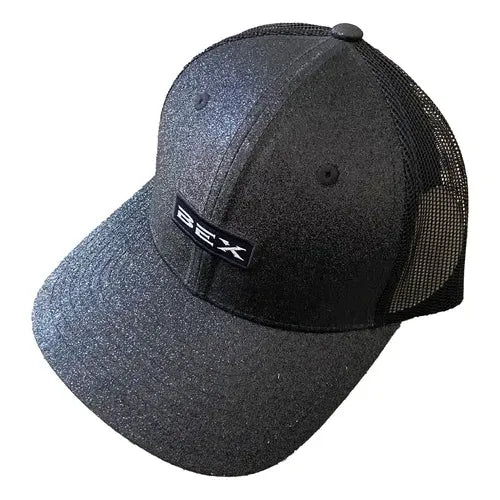 Bex Ladies Black Glitter Ball Cap