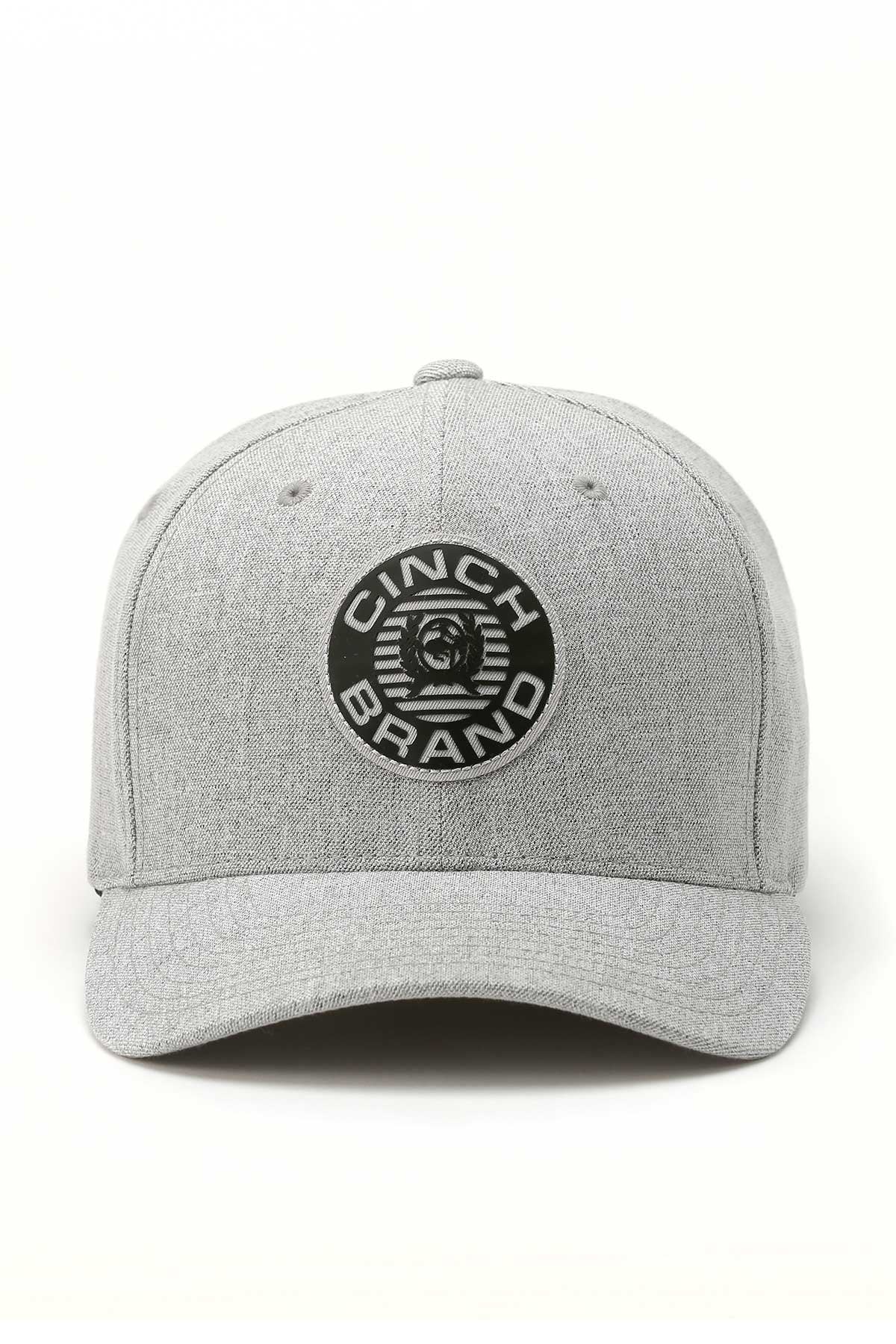 Cinch Men’s Ball Cap, Grey w/ Patch, FlexFit MCC0627784
