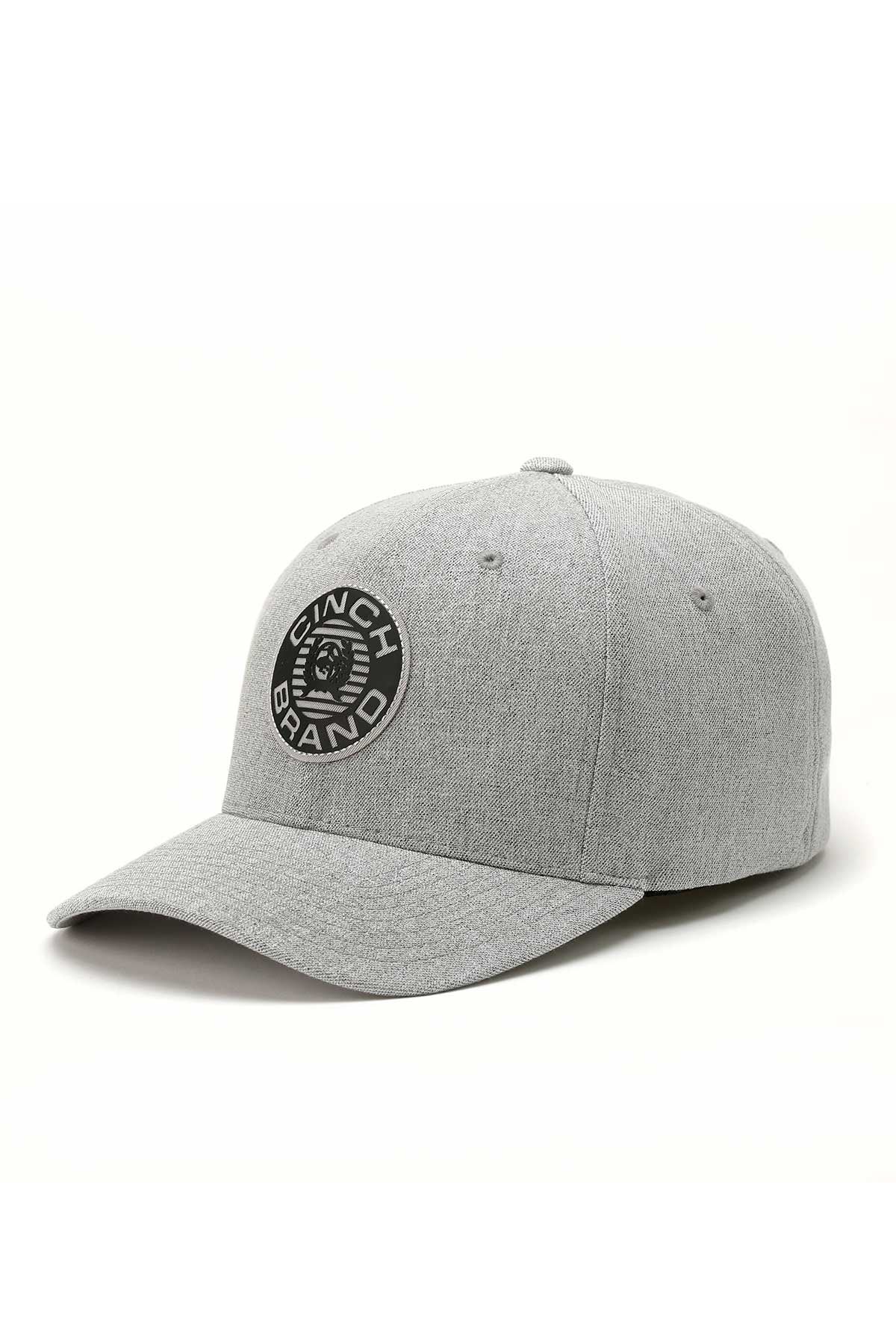 Cinch Men’s Ball Cap, Grey w/ Patch, FlexFit MCC0627784