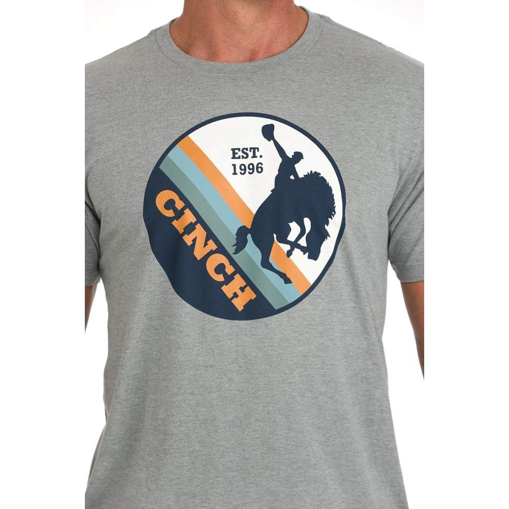 Cinch Men’s T-Shirt Grey MTT1690665