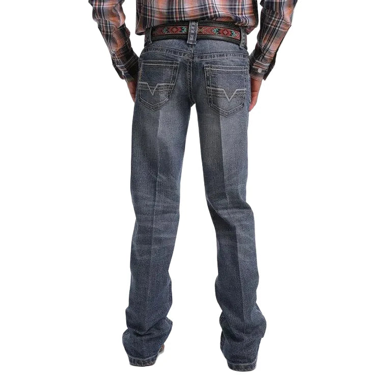 Cinch Boys Slim Fit Jeans, Mid Rise, Boot Cut MB16781002