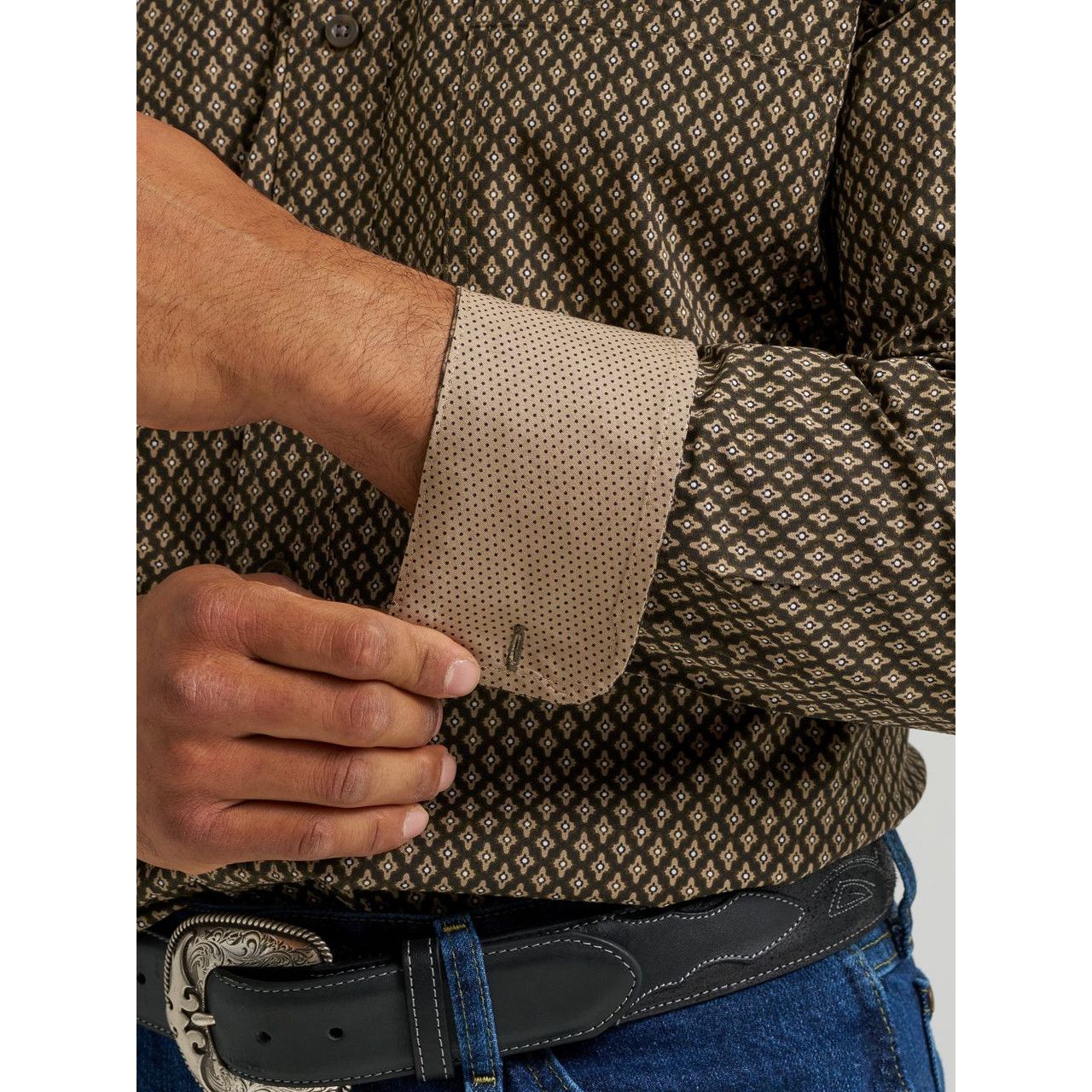 Wrangler Men’s Shirt, George Strait, Long Sleeve, Button Up 112368229